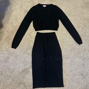 re:named Sweater and Skirt Matching Set